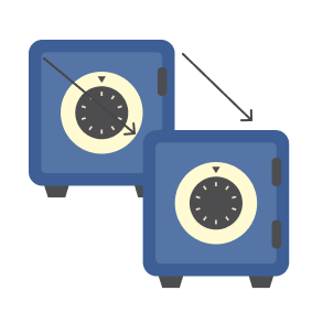 Servicio de movimiento de cajas fuertes